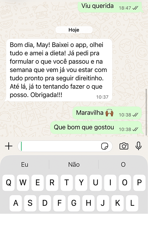 Depoimento de paciente